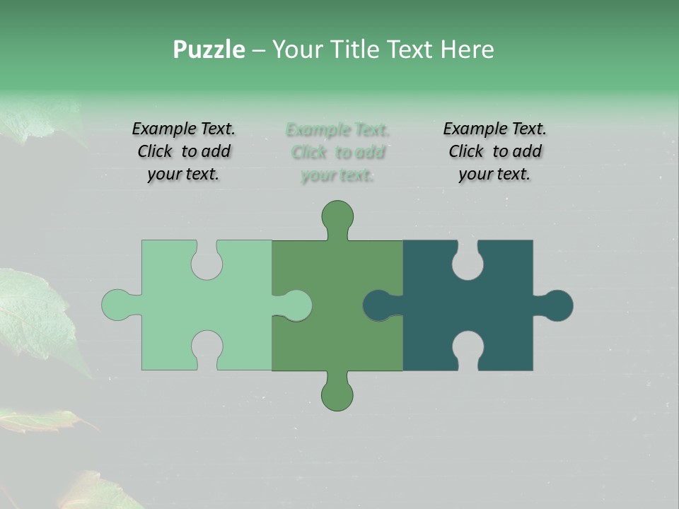 Men Gesture Unity PowerPoint Template