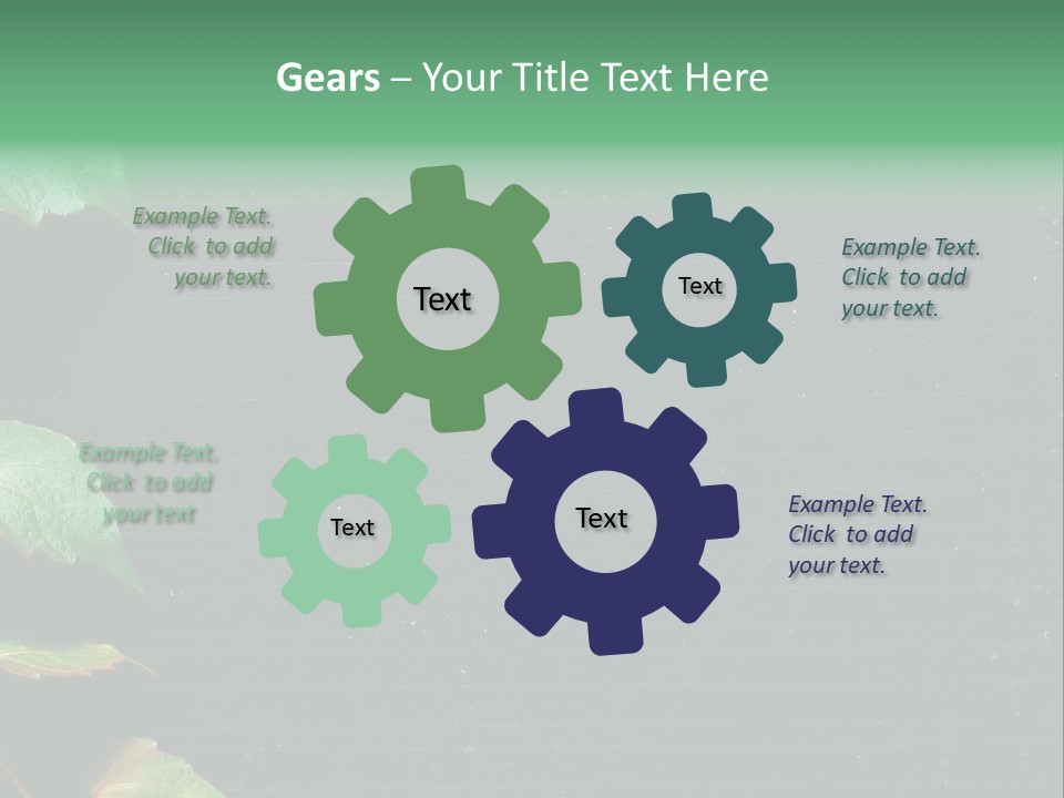 Men Gesture Unity PowerPoint Template