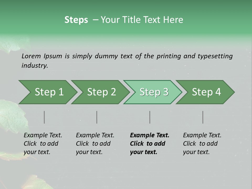 Men Gesture Unity PowerPoint Template