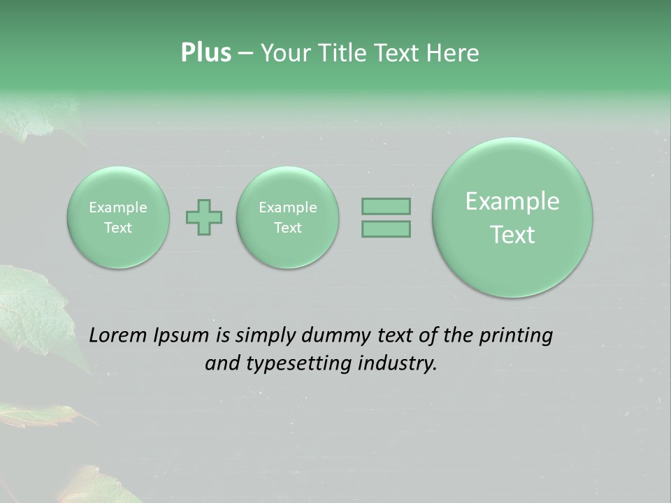 Men Gesture Unity PowerPoint Template