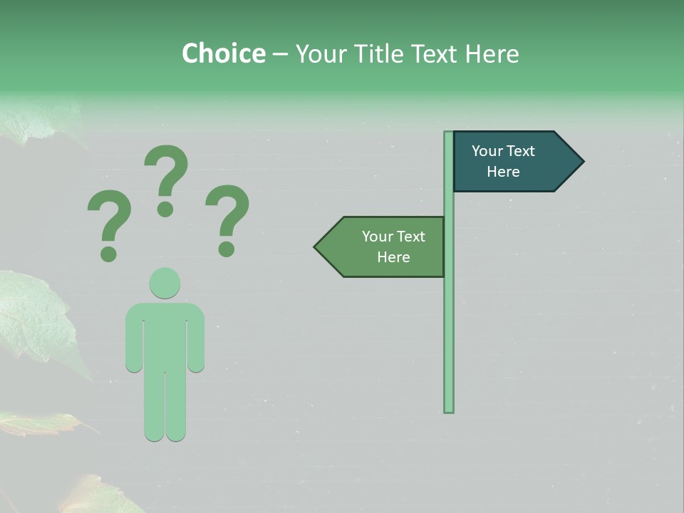 Men Gesture Unity PowerPoint Template