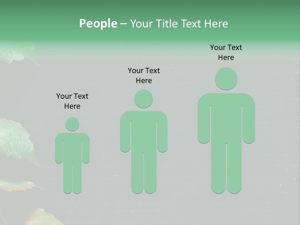 Men Gesture Unity PowerPoint Template