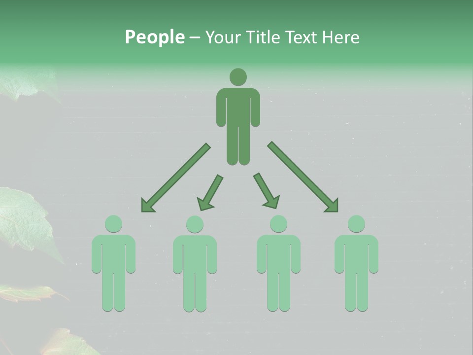 Men Gesture Unity PowerPoint Template