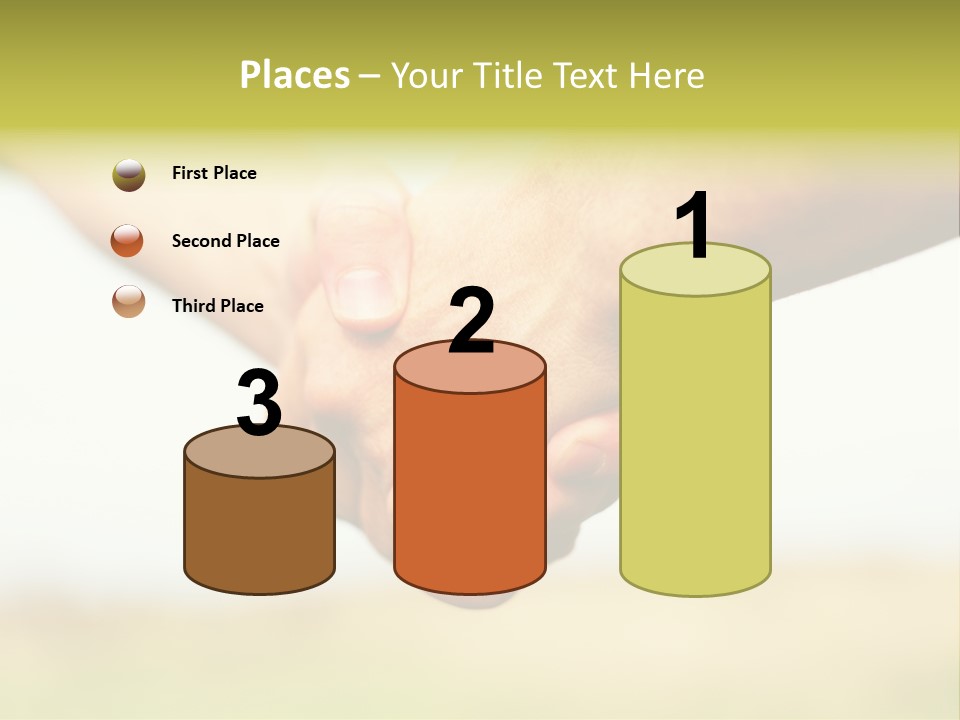 Men Gesture Unity PowerPoint Template
