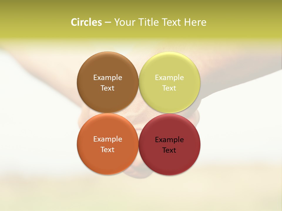 Men Gesture Unity PowerPoint Template