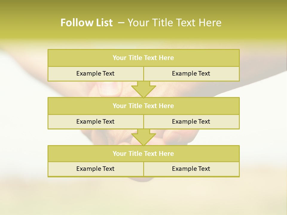 Men Gesture Unity PowerPoint Template