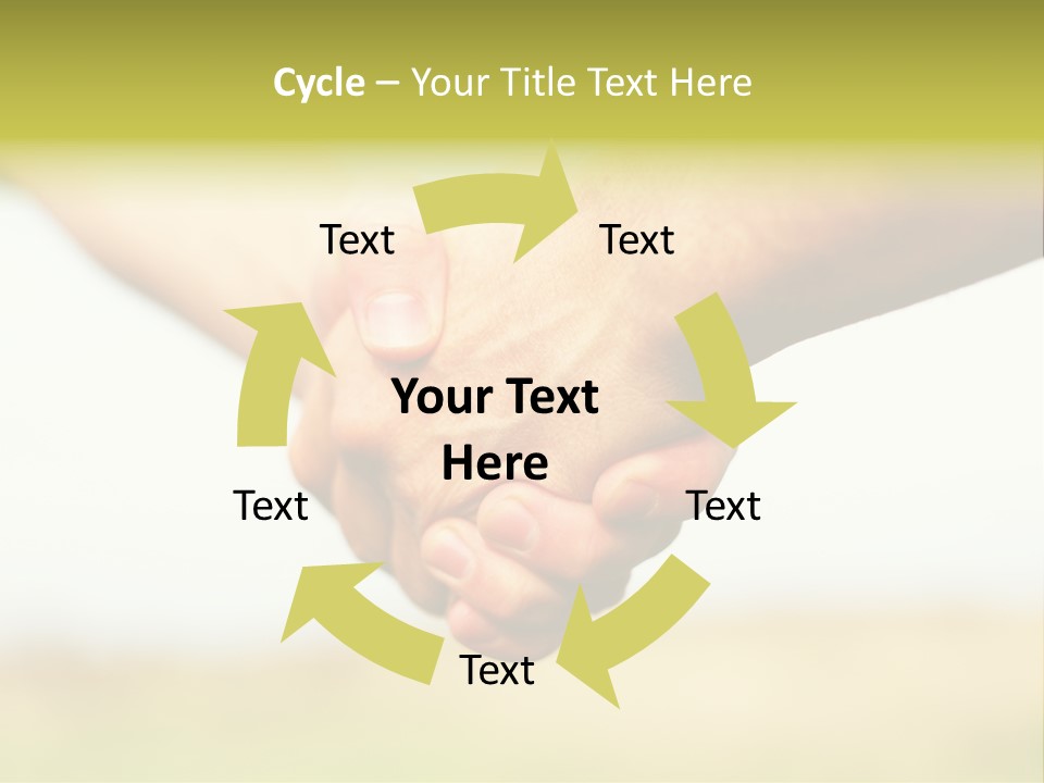 Men Gesture Unity PowerPoint Template