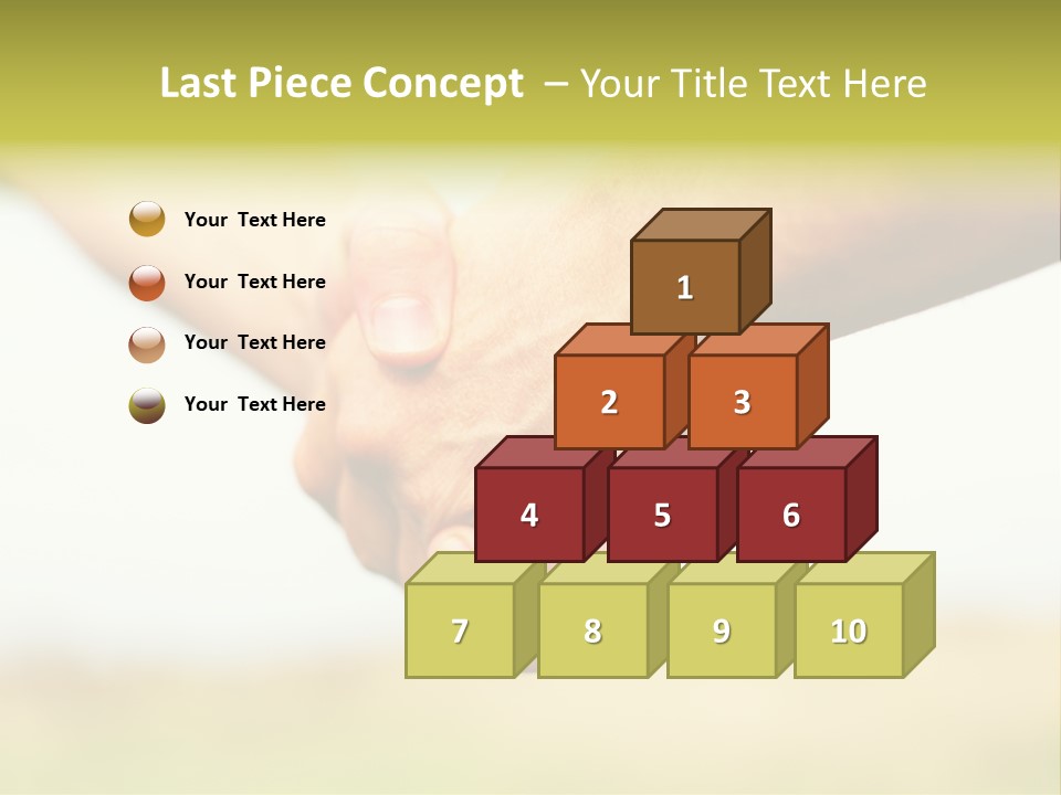 Men Gesture Unity PowerPoint Template