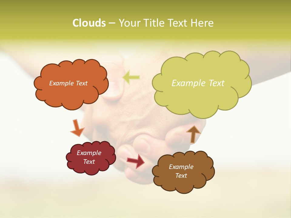 Men Gesture Unity PowerPoint Template