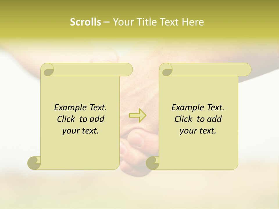 Men Gesture Unity PowerPoint Template