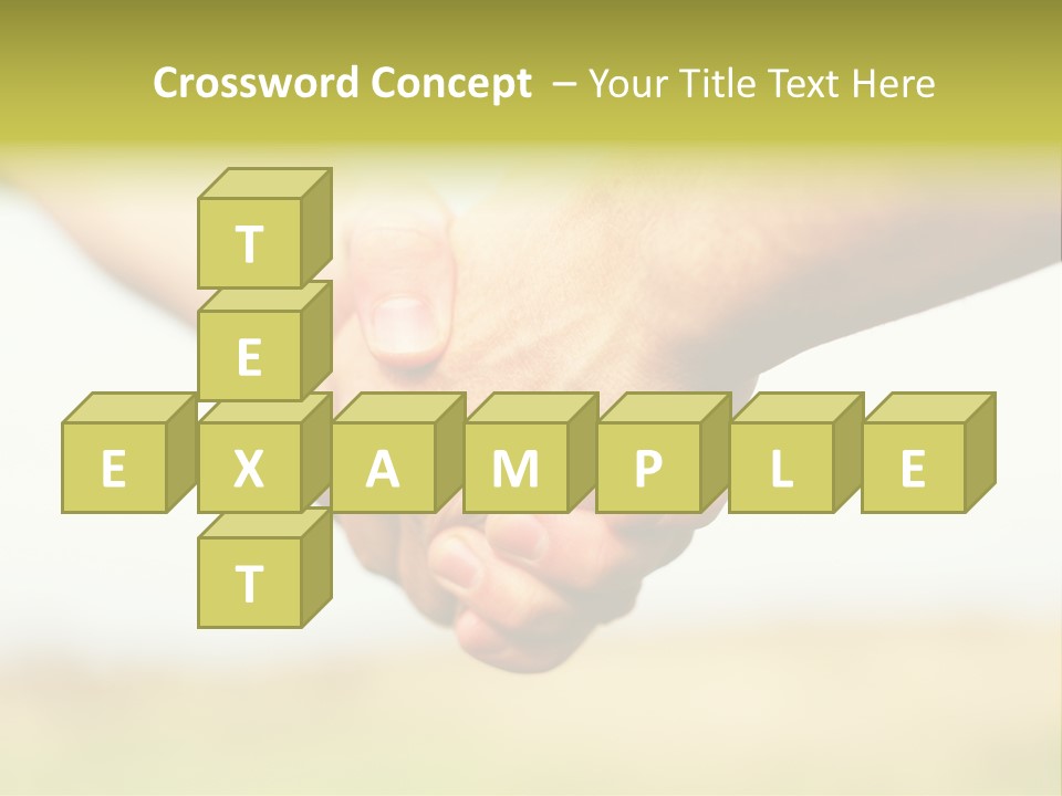 Men Gesture Unity PowerPoint Template