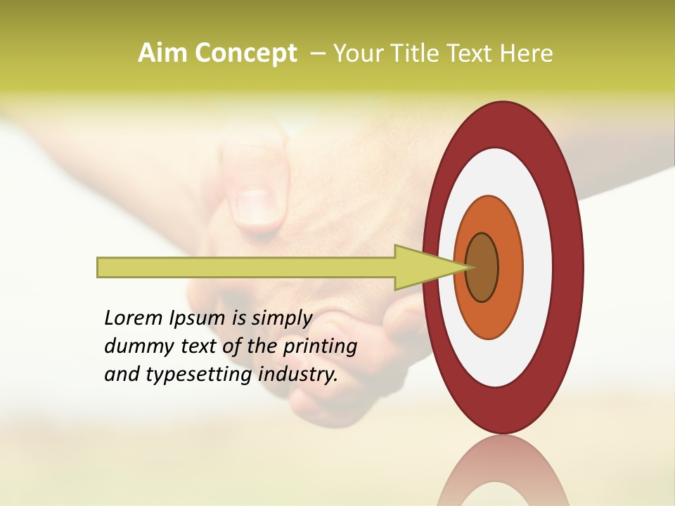 Men Gesture Unity PowerPoint Template