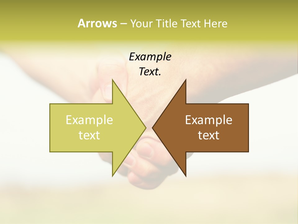 Men Gesture Unity PowerPoint Template