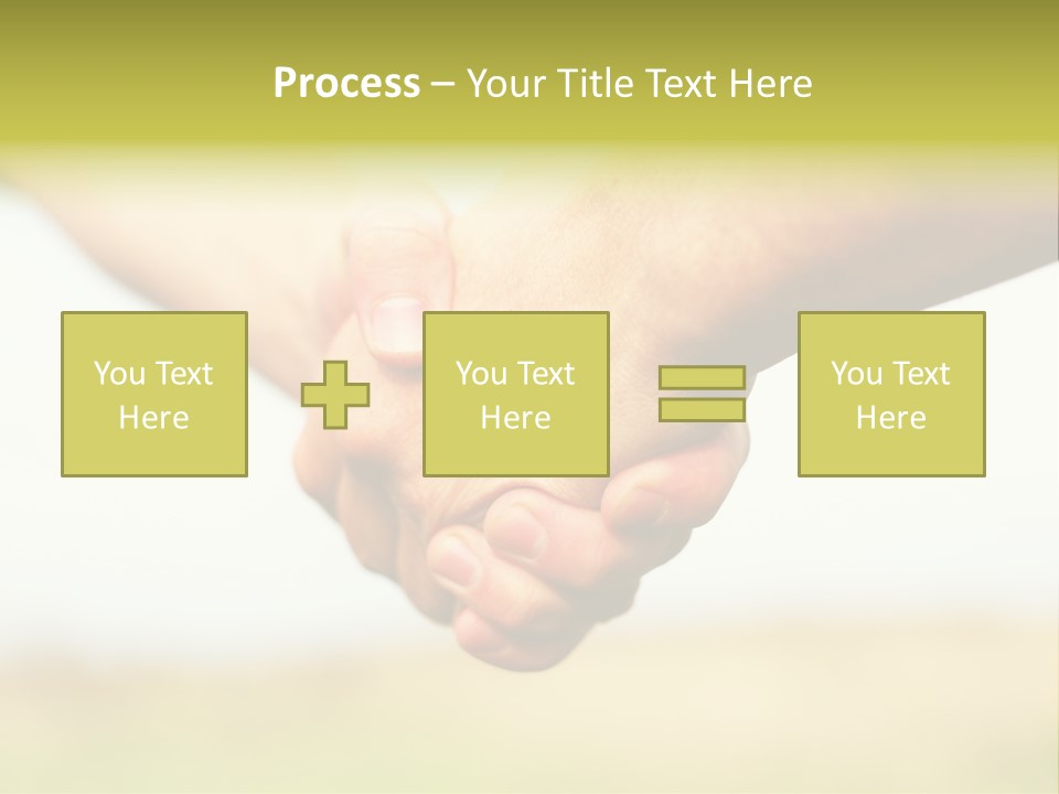 Men Gesture Unity PowerPoint Template