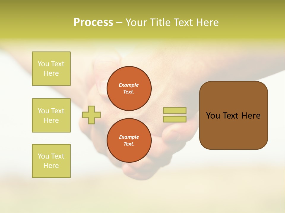 Men Gesture Unity PowerPoint Template