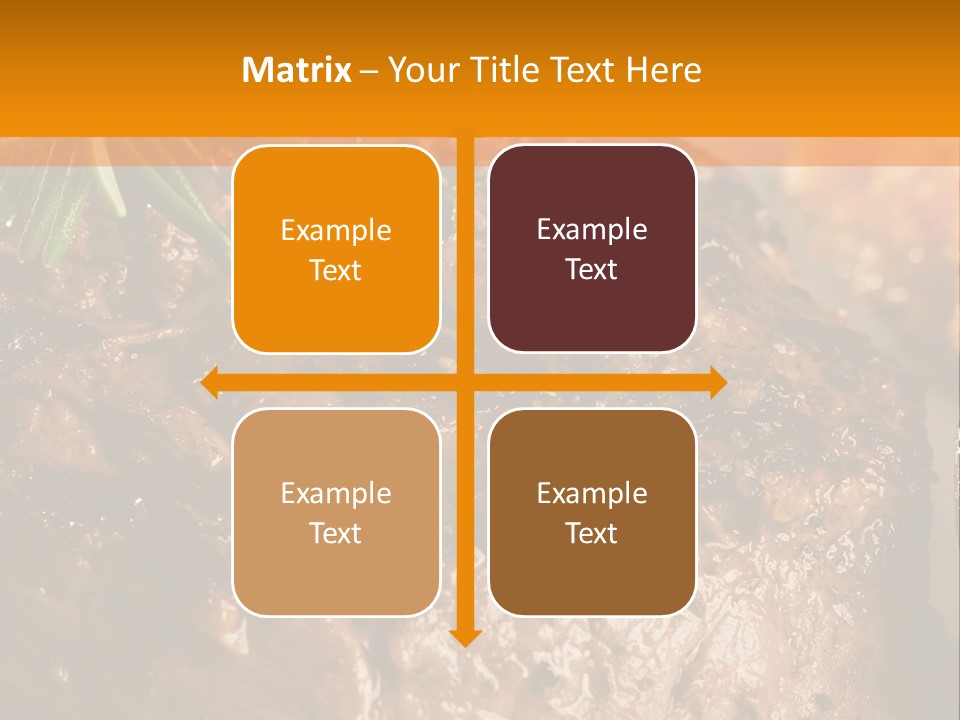 Grilled Barbecue Elegant PowerPoint Template