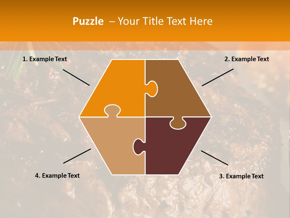 Grilled Barbecue Elegant PowerPoint Template