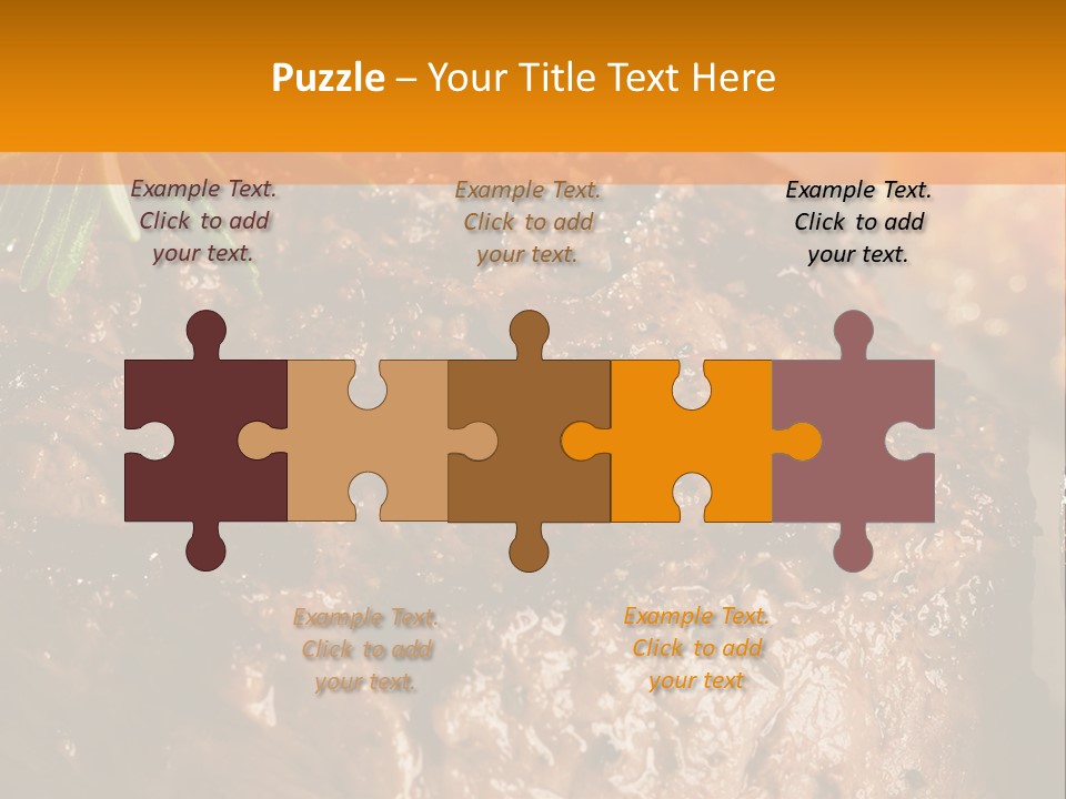 Grilled Barbecue Elegant PowerPoint Template