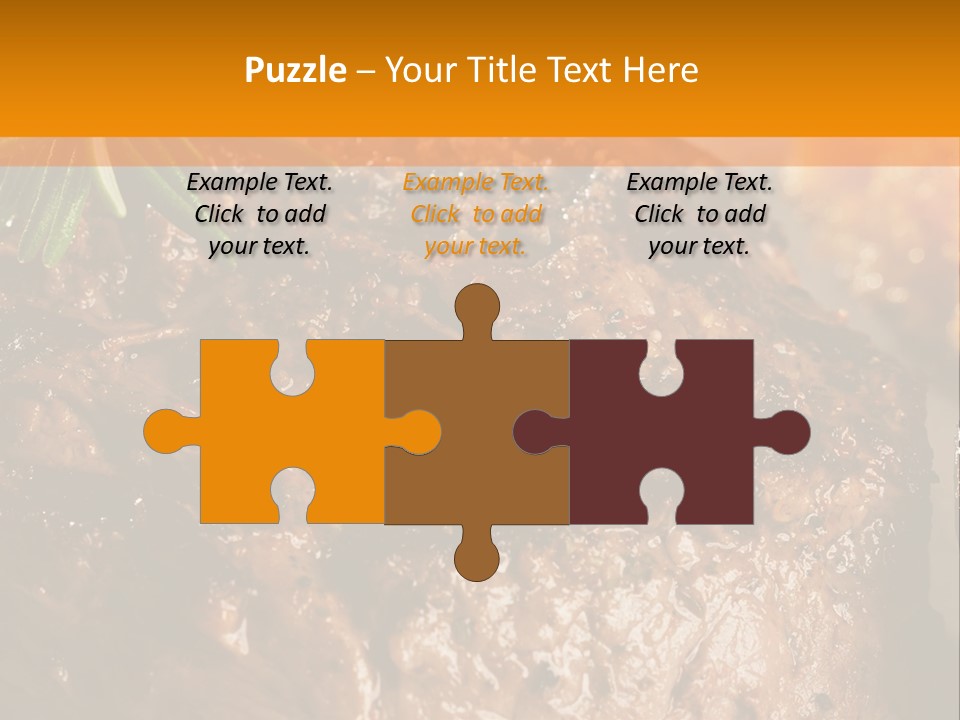 Grilled Barbecue Elegant PowerPoint Template