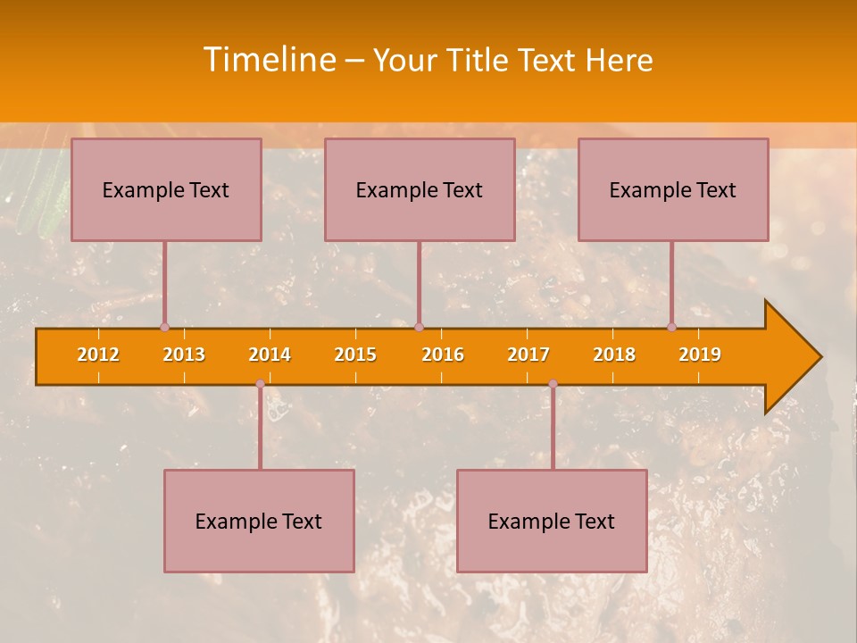 Grilled Barbecue Elegant PowerPoint Template