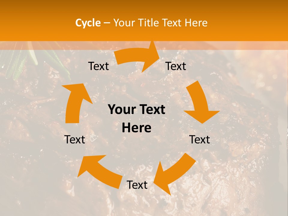 Grilled Barbecue Elegant PowerPoint Template