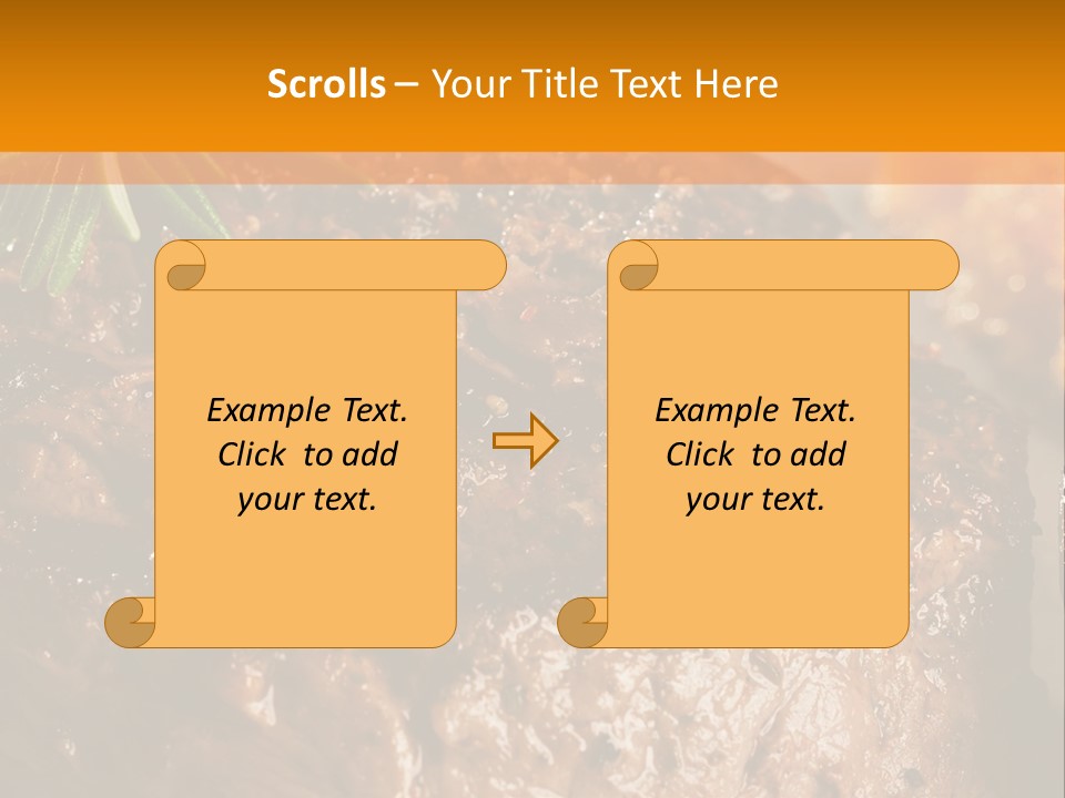 Grilled Barbecue Elegant PowerPoint Template