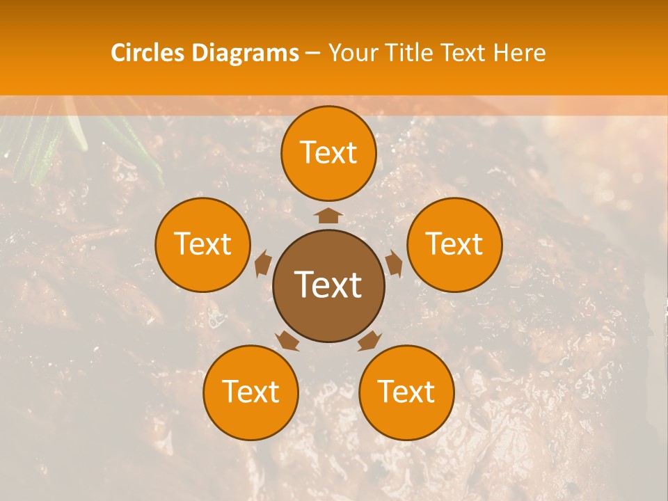 Grilled Barbecue Elegant PowerPoint Template