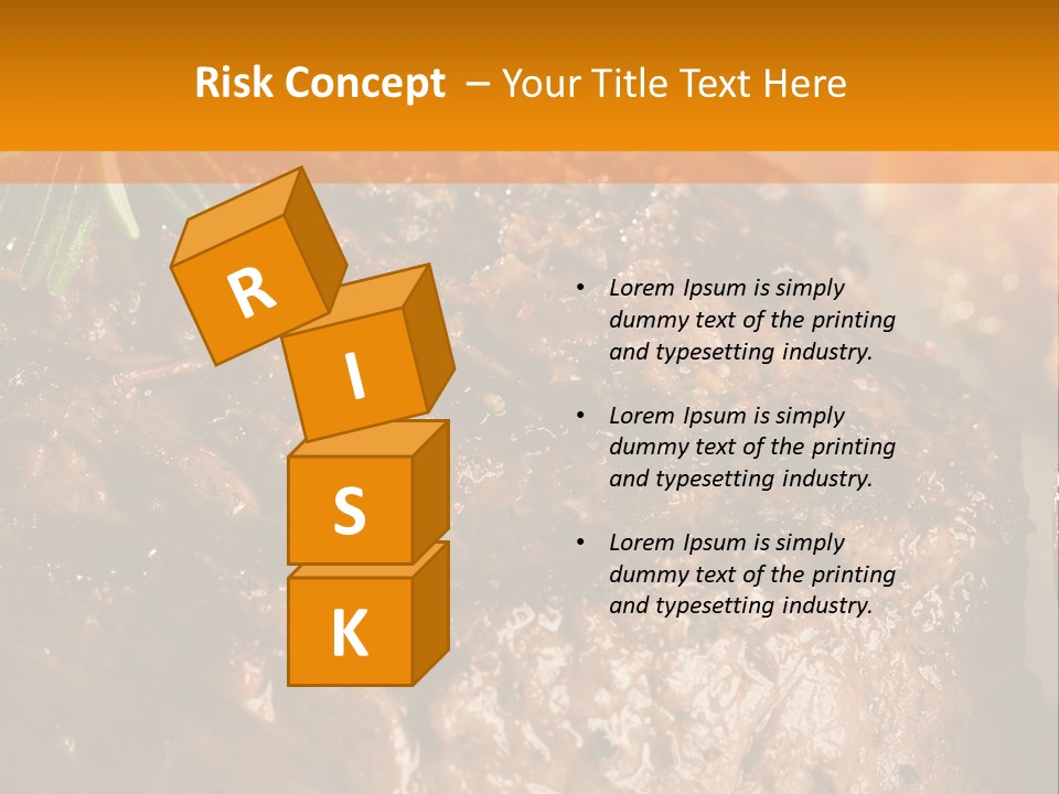 Grilled Barbecue Elegant PowerPoint Template