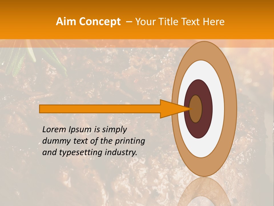 Grilled Barbecue Elegant PowerPoint Template