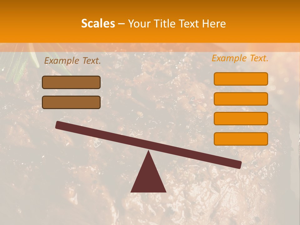 Grilled Barbecue Elegant PowerPoint Template