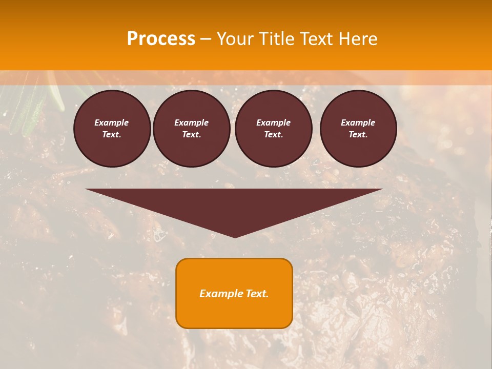Grilled Barbecue Elegant PowerPoint Template