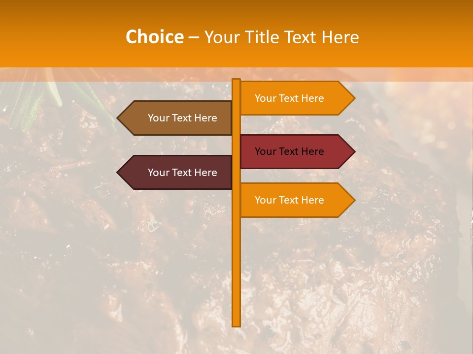 Grilled Barbecue Elegant PowerPoint Template