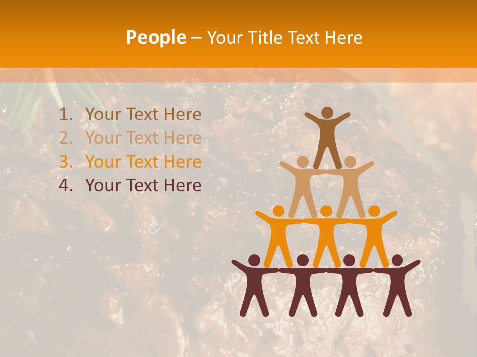 Grilled Barbecue Elegant PowerPoint Template