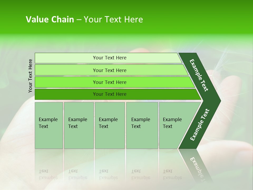 Pure Female Dandelion PowerPoint Template
