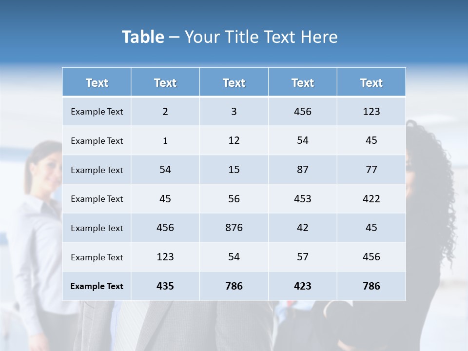 Women Positive  PowerPoint Template