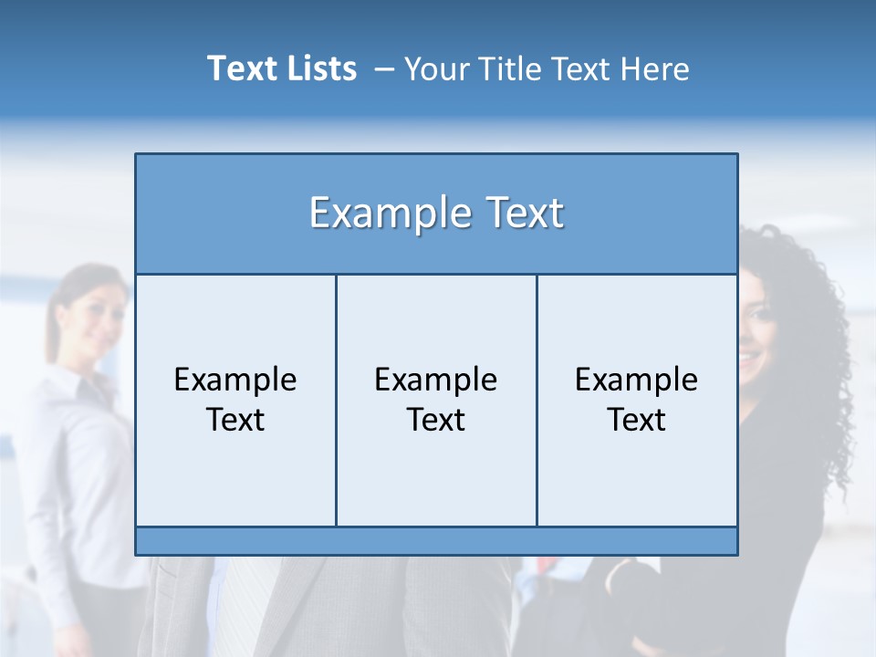 Women Positive  PowerPoint Template