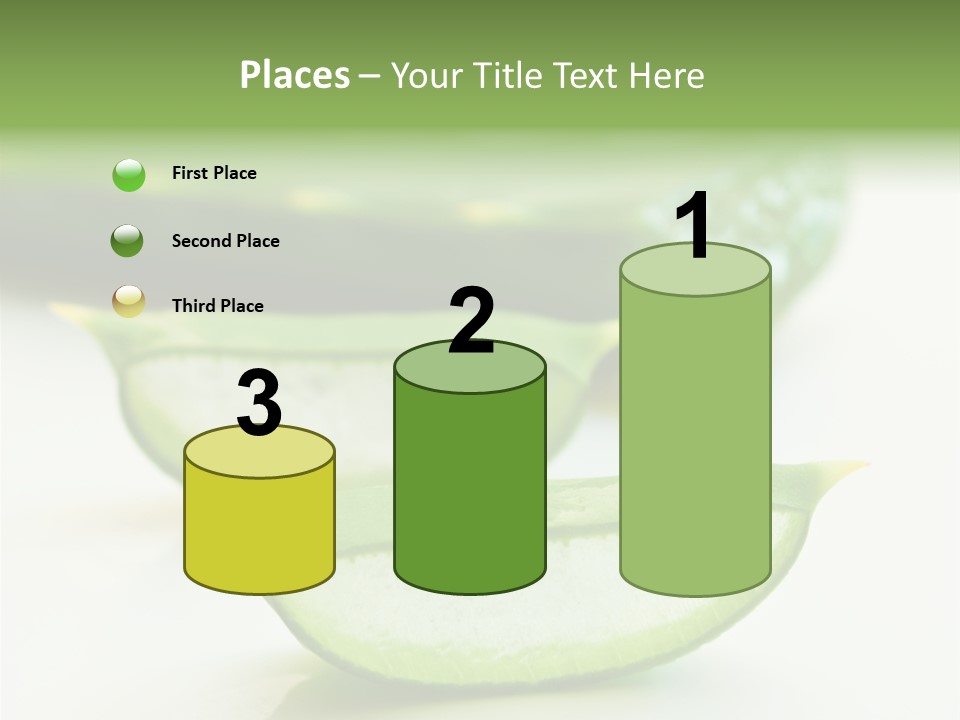 Health Heal Aloe PowerPoint Template