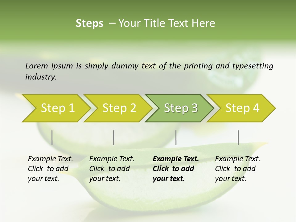 Health Heal Aloe PowerPoint Template
