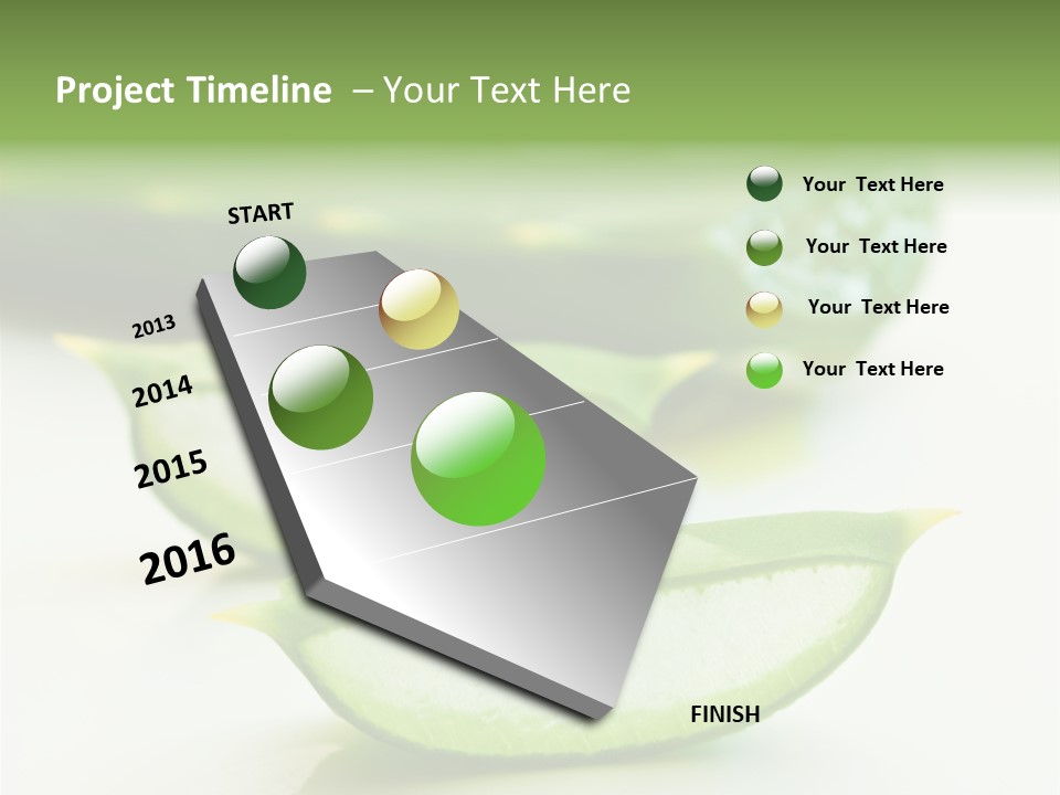 Health Heal Aloe PowerPoint Template