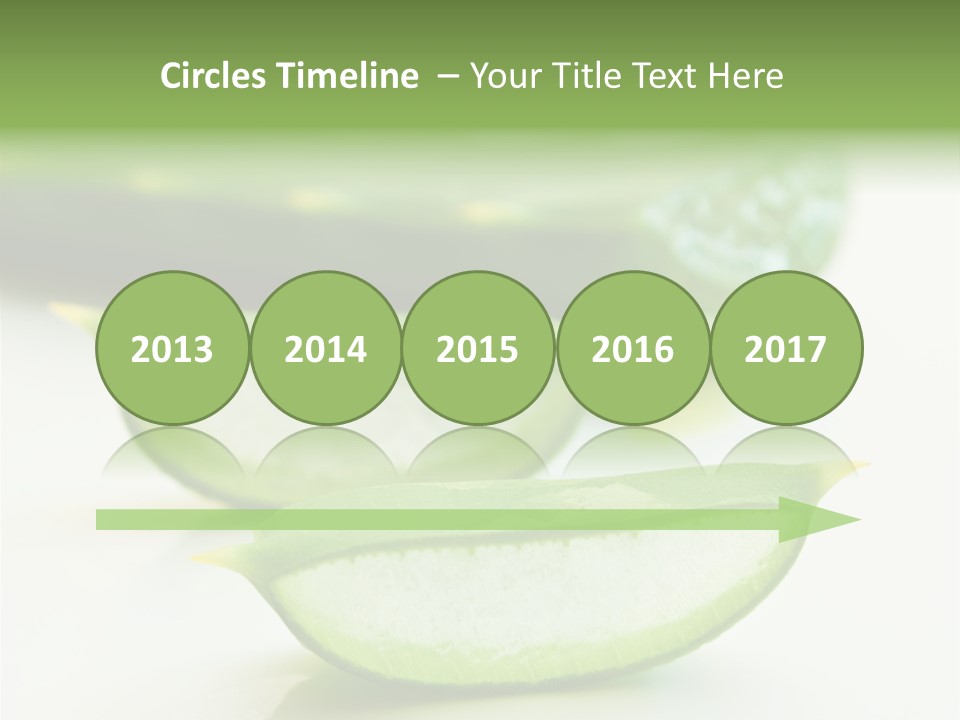 Health Heal Aloe PowerPoint Template