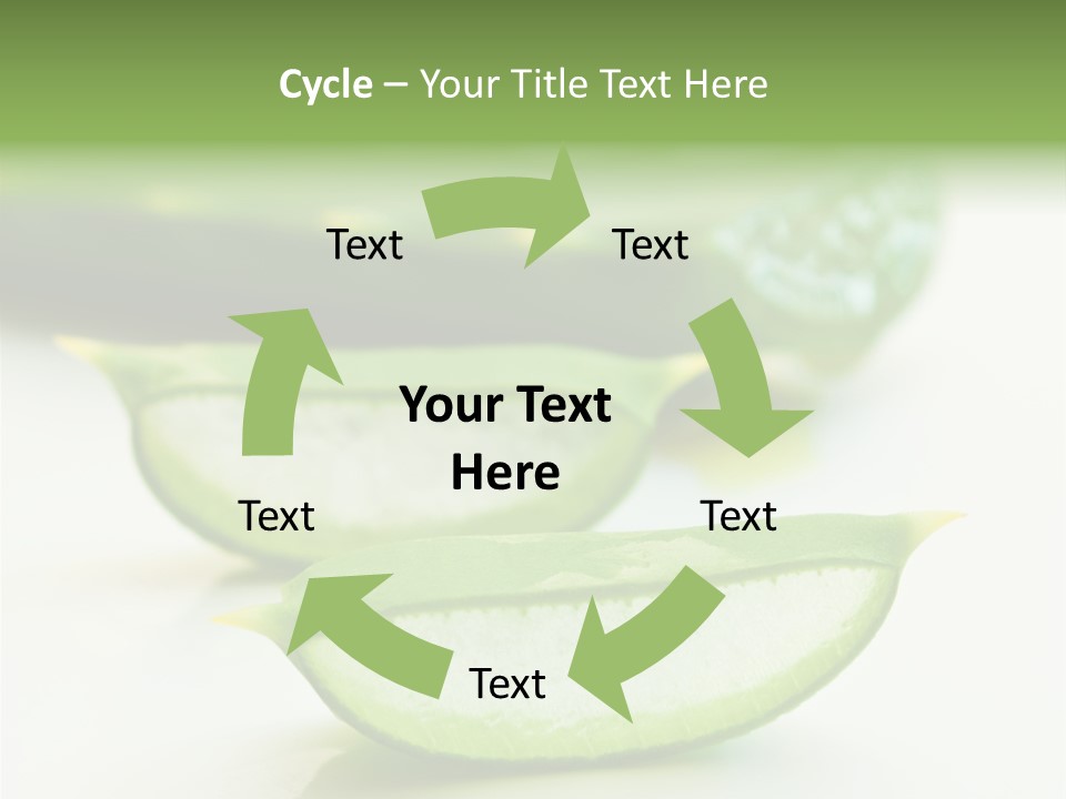 Health Heal Aloe PowerPoint Template