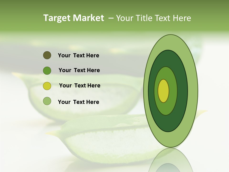 Health Heal Aloe PowerPoint Template