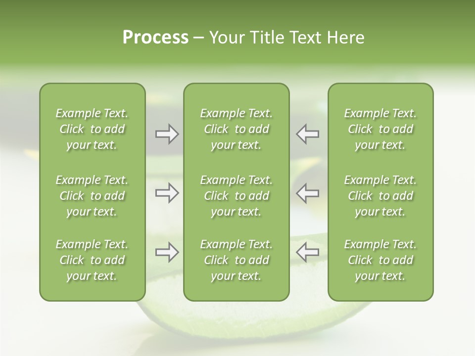 Health Heal Aloe PowerPoint Template