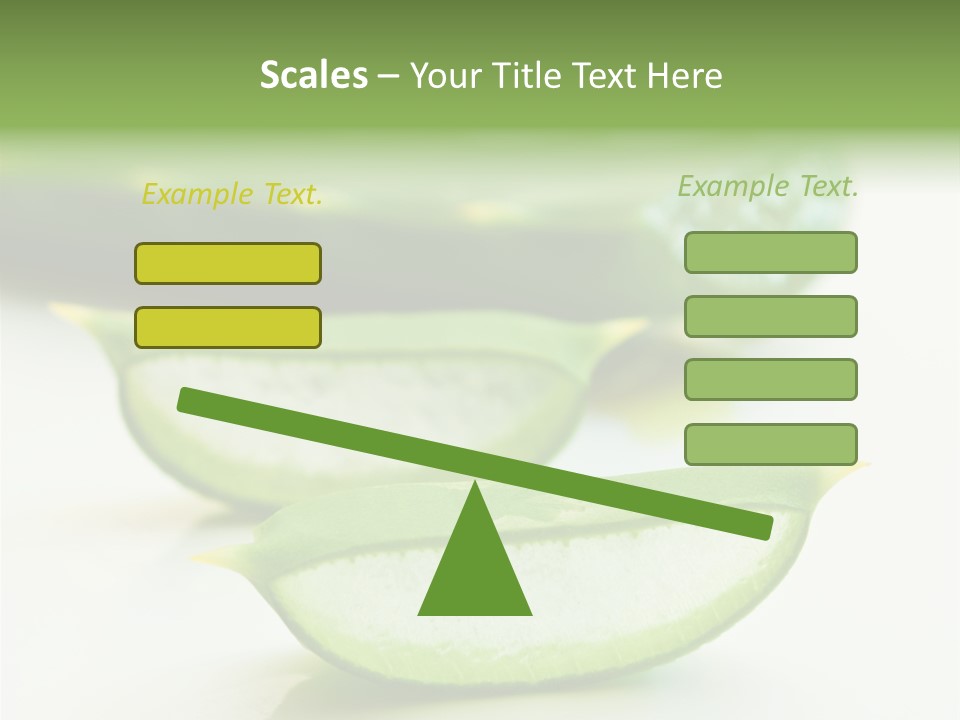 Health Heal Aloe PowerPoint Template