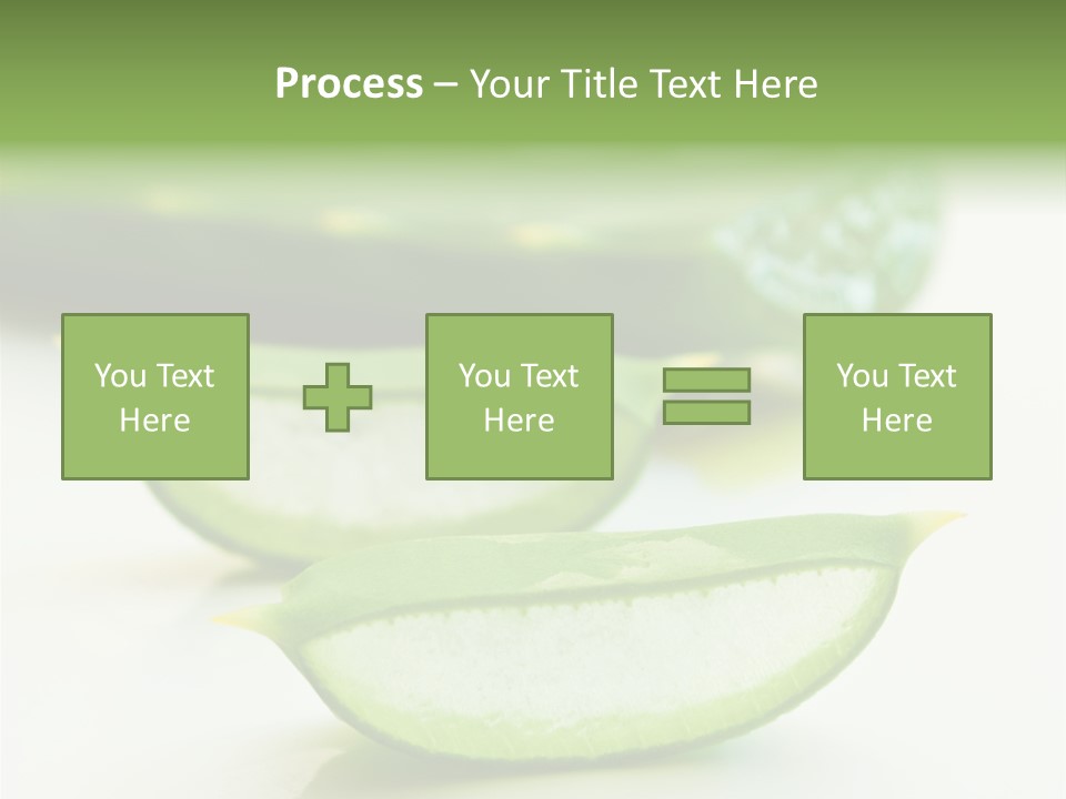 Health Heal Aloe PowerPoint Template
