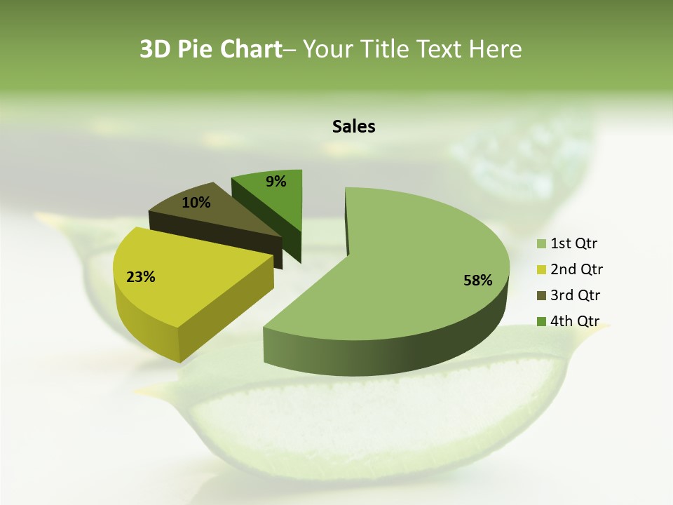 Health Heal Aloe PowerPoint Template