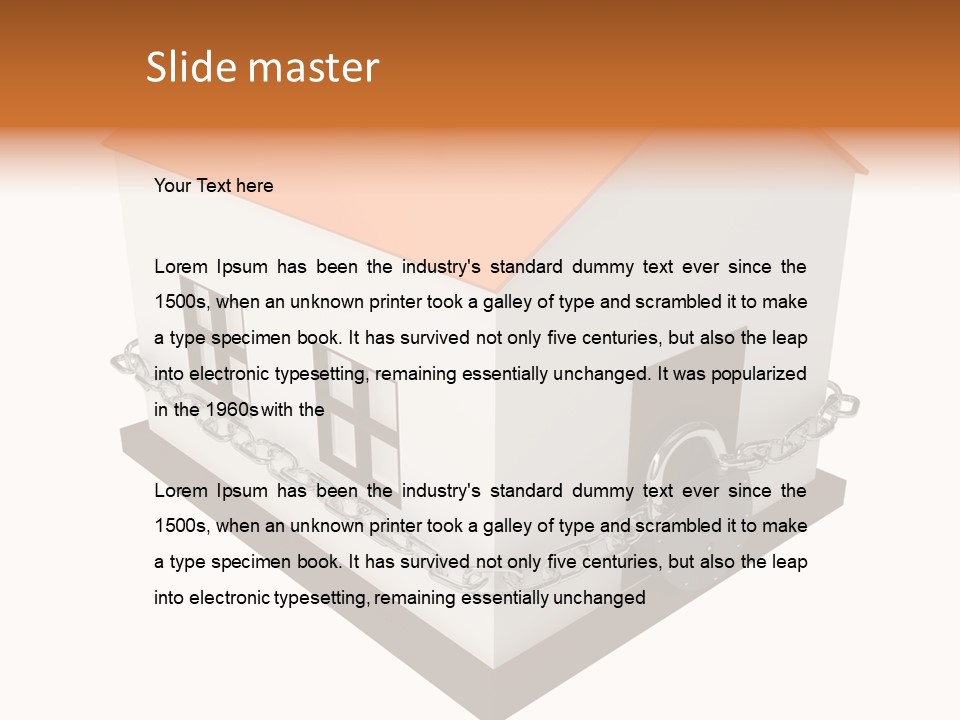 Background Safety Protection PowerPoint Template