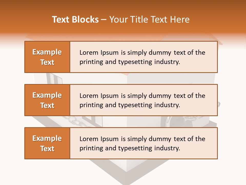 Background Safety Protection PowerPoint Template