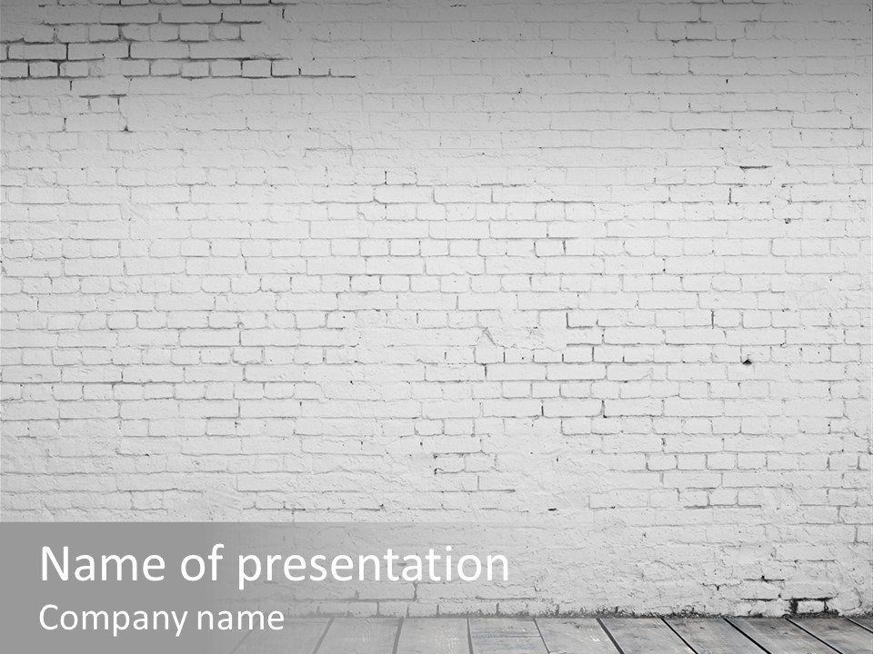 Solid Nobody Stained PowerPoint Template