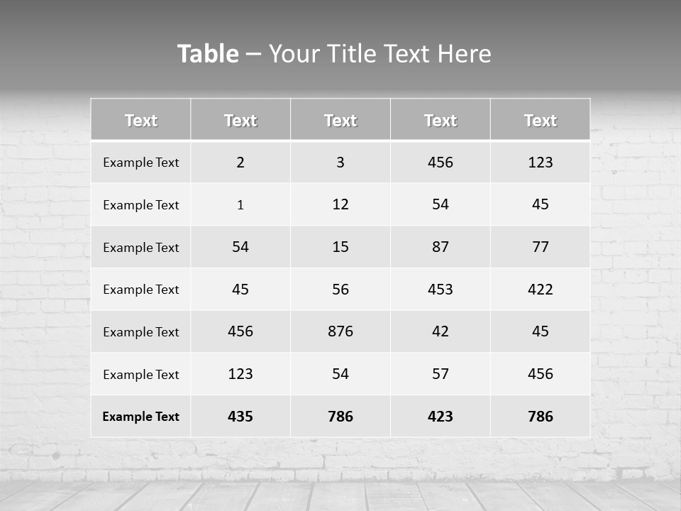 Solid Nobody Stained PowerPoint Template